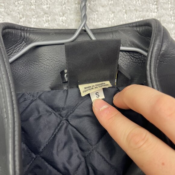 VTG Sea-doo Bombardier Racing Biker Neoprene Jacket Quilted Black Men S Jet Ski - Picture 6 of 14